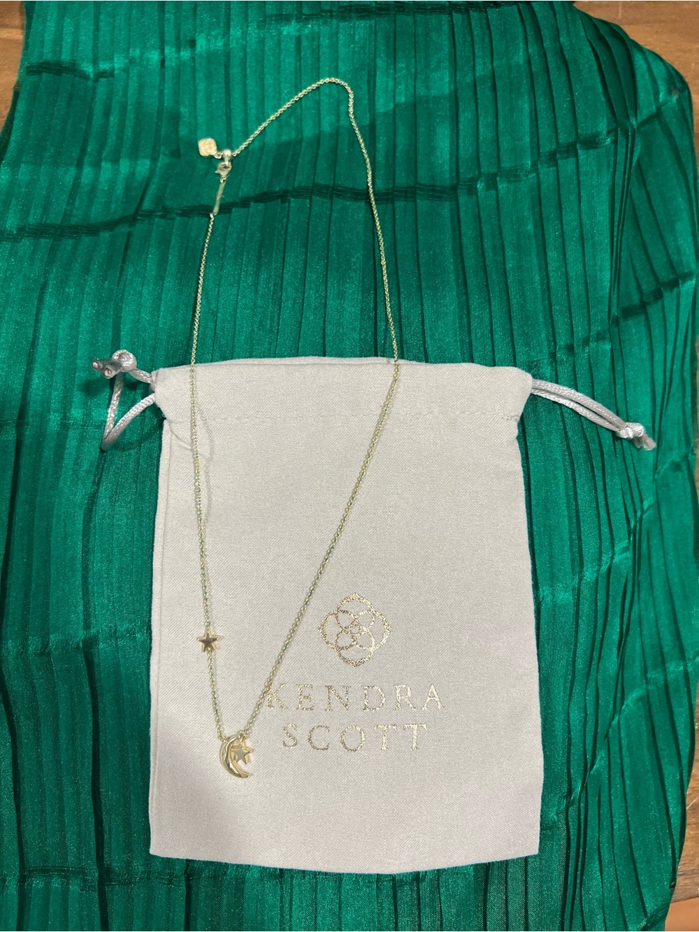 Kendra Scott Gold Star and Crescent Moon Necklace - Gold